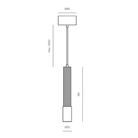 Lampa wisząca YCRO Aromas