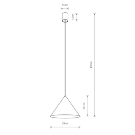 Lampa wisząca ZENITH M 8001 Nowodvorski 