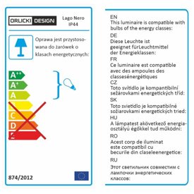 Oprawa Natynkowa Lago Nero IP44 Orlicki Design