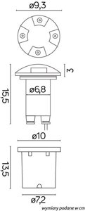 Oprawa dogruntowa Pabla 2725 E