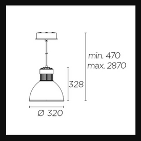 PEK lampa wisząca biała 00-4950-14-00 Leds-C4 