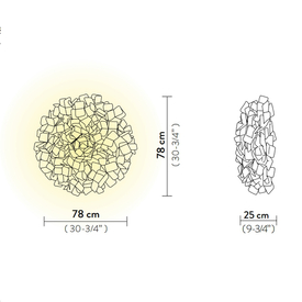 Plafon CLIZIA L PIXEL SLAMP