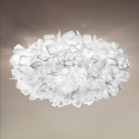 Plafon CLIZIA LARGE WHITE SLAMP