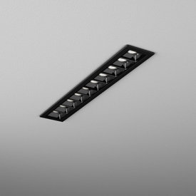 RAFTER points 28 LED trim wpuszczany L940 50° odbłyśnik czarny AQFORM 