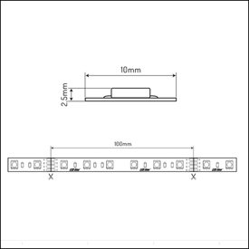 Taśma 300 SMD5050 12V RGB 14,4W - LED line 477255 rolka 30m