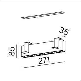 WPUST RAFTER points 27 LED AQFORM 