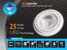 ŻARÓWKA LED QR111 17W G5.3 LL153171 AZZARDO 45st.