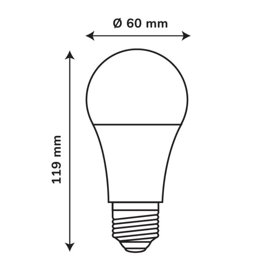 Żarówka LED SMD E27 230V 15W biała dzienna 4000K